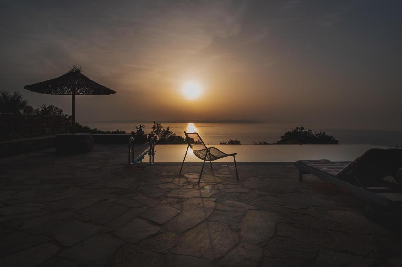 Willa Kea Boho Luxury With Pool & Stunning Views Melissaki Zewnętrze zdjęcie
